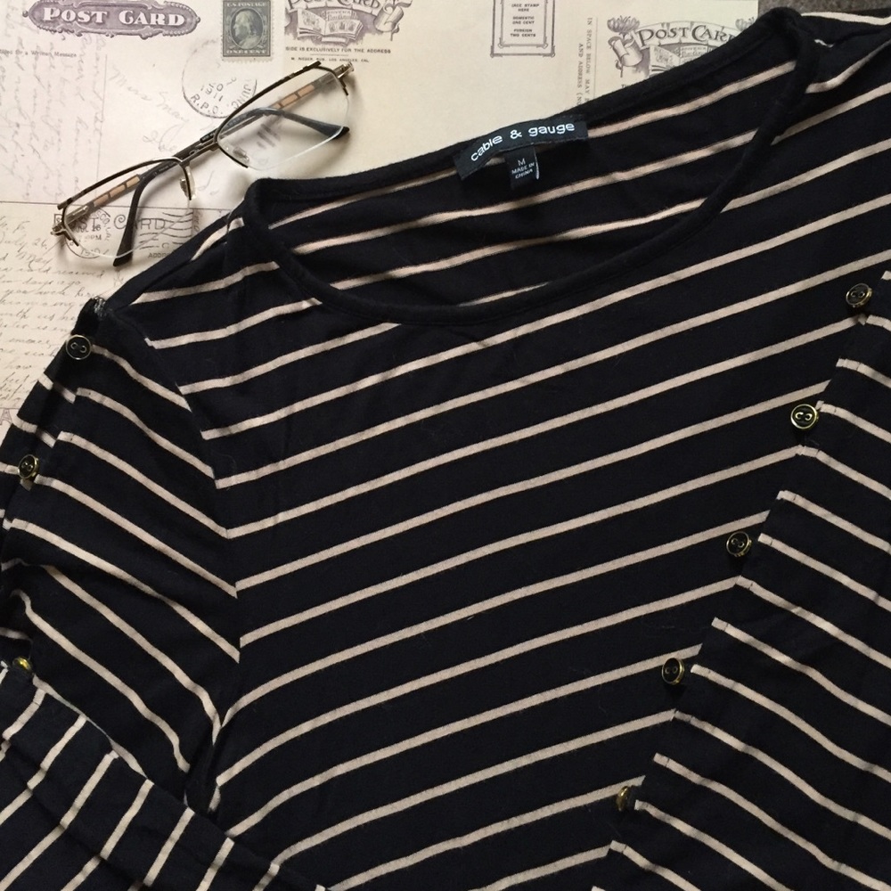 Basic Striped Top - Picture 5 of 8